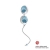 Ovo L1 Loveballs Light Blue 1 Stück - 7