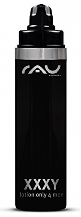 RAU 16001027 XXXY Lotion only 4 men, 50 ml, Spezielle Pflege für Männerhaut mit essenziellen Mineralien, Hyaluronsäure, Laktat und Urea - 1