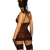Reizwäsche Dessous Süßes Neglige Babydoll + String schwarz, Größe:Einheitsgröße - 2