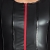 Schwarzes Herren Muskel Shirt aus wetlook Material dehnbar mit Reißverschluss Männder Dessous Hemd XXL - 3