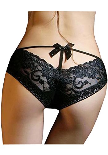 Sexy Erotik Damen Dessous Slip Reizwäsche Unterwäsche Black Einheits XS / S/ - 1
