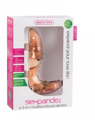 Shots Toys Vibrator Sexpander, hautfarben, 1 Stück - 2