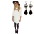 Sitengle Damen Langarmshirt Kleider Casual Oberteile Bluse Rundhals Langarm Frauen T-Shirt Tops Faltenkleid Mini Kleid - 1
