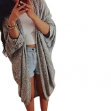 Ularmo Frauen Casual Sleeve Knit-Strickjacke-Mantel Cardigan Jacket (EU 34(Asia S)) - 1