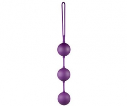 Velvet Purple Balls 3er Kugeln, 1er Pack (1 X 1 Stück) - 1