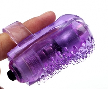 Wasserdichter Mini Finger Pinsel Starke Vibrator G-Punkt Anreger Vibratoren mit Klitorisstimulation Massage - 6