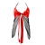 West See Frauen Reizvolle Nachtkleider Nachtwäsche Unterwäsche Dessous Lingerie G-String Baby Doll Damenwäsche - 2